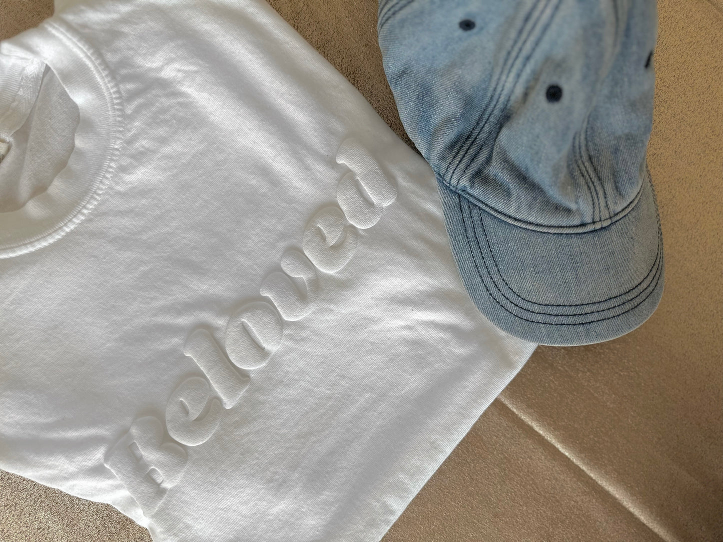 Beloved White Puff Ink T-Shirts